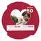 Red Suede Mat Board for 16x16 Frames - Heart Opening for 12x12 Photos